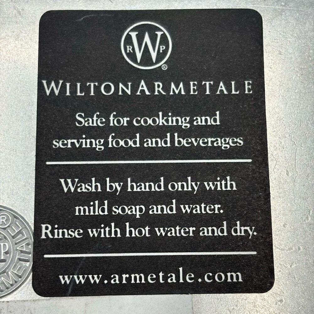 Wilton Armetale Vintage Pewter Bread Tray‎ "Give Us This Day Our Daily Bread” - Picture 5 of 6